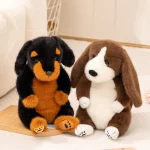 New Arrival Plush Lazy Long Ears Dog Stuffed Animal Home Decoration Children Birthday Gift Soft Lazy Puppy Toy Doll - 图片 4