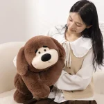 Custom Plush Toy Manufacturer Cute Cartoon Dog Stuffed Animal Toys Hot High Quality Soft Medium Sized Plush Toy - 图片 3