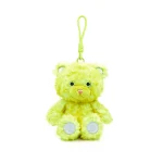 New Arrival Plush Weighted Sitting Bear Keychain Stuffed Animal Bag Pendant Christmas Gift Soft Weighted Colorful Bear Key Ring - 图片 4