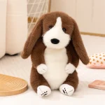 New Arrival Plush Lazy Long Ears Dog Stuffed Animal Home Decoration Children Birthday Gift Soft Lazy Puppy Toy Doll - 图片 3