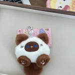 Fashionable and Cute Bag Pendant Gift Plush DIY Handmade Keychain for Girls - 图片 6