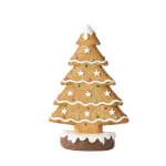 Wholesale New Gingerbread Christmas Tree Resin Decor Festive Home Tabletop Ornament Gift - 图片 5