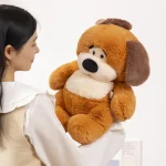 Custom Plush Toy Manufacturer Cute Cartoon Dog Stuffed Animal Toys Hot High Quality Soft Medium Sized Plush Toy - 图片 4