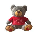 Factory Price Large Size Ribbon Bear Plush Toy Cuddle Doll Soft Stuffed Toy Happy Gift - 图片 6