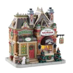 Women's Clothing Store Resin Craft Ornaments Creative Christmas House Resin Building Decorations Christmas  Statue Gifts - 图片 2