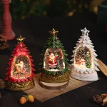 2025 Christmas Cute Handmade Santa Shaped Small Ornaments High Quality Resin Crafts Decoration - 图片 5