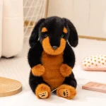 New Arrival Plush Lazy Long Ears Dog Stuffed Animal Home Decoration Children Birthday Gift Soft Lazy Puppy Toy Doll - 图片 2