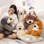 Custom Plush Toy Manufacturer Cute Cartoon Dog Stuffed Animal Toys Hot High Quality Soft Medium Sized Plush Toy - 图片 6