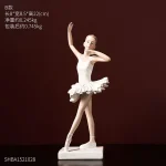 Hot Selling Luxury Ballet Girls  Ornaments Abstract Resin Plastic Homemade Christmas Ornaments for Home Decorations - 图片 6