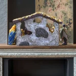 8.5CM Eco-Friendly Resin Craft High Christmas Manger Scene Ornament Gift Box for Holidays Cross-Border Supplier - 图片 3