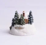 Christmas Tree Desktop Ornament Decoration Gift Resin Mini Christmas Ornament for Craft Desktop Christmas - 图片 3